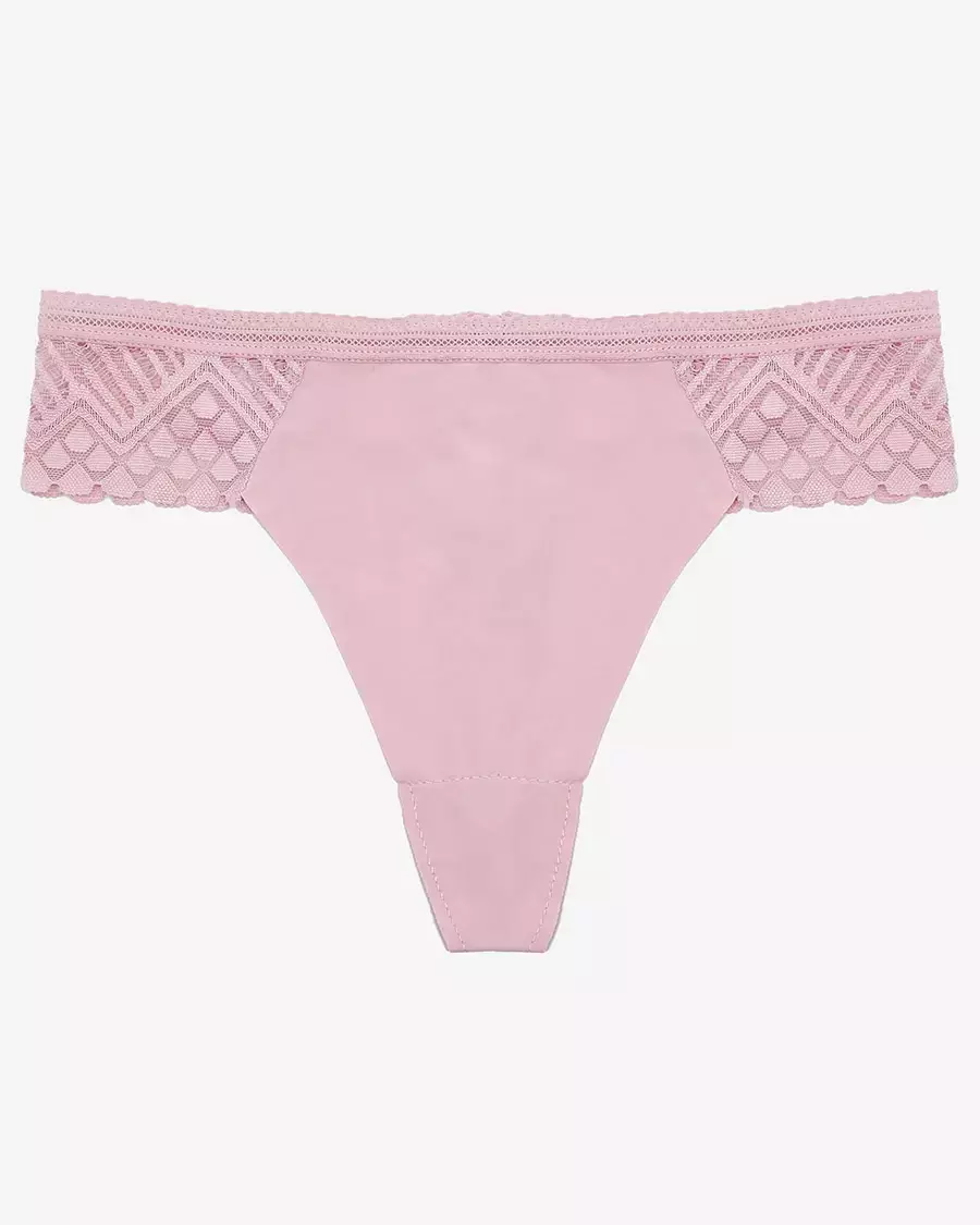 Pink, Women's Thong Panties