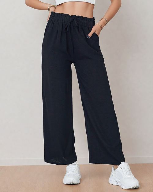 Royalfashion Women's Wide Pants PLUS SIZE black | NEW WOMAN \ CLOTHING ...