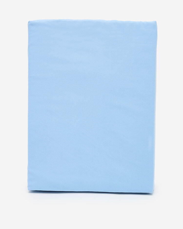 Cotton blue sheet with elastic band 160x200 Sheets Different HOME