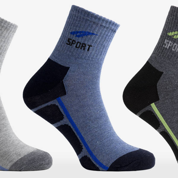 Men's multi-colored ankle socks 5 / pack - Socks | CLEARANCE SALE ...