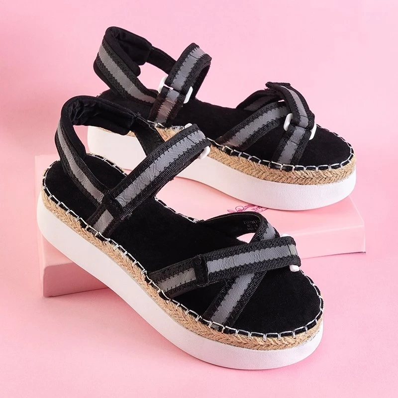 Reflective hot sale platform sandals