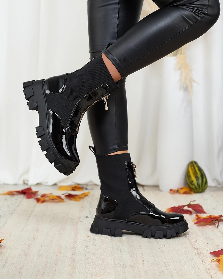 Tevia deals combat boot