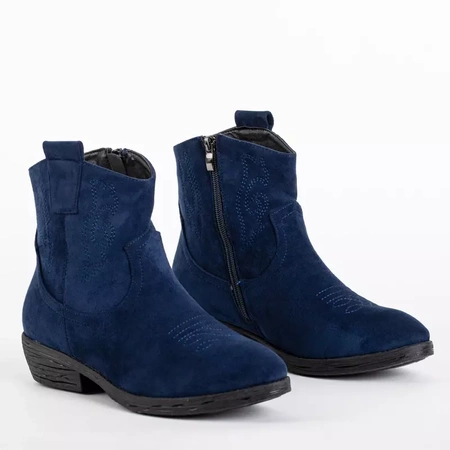 Navy cheap boots outlet