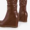 Brown Women's Anchor Boots Abiela - Footwear