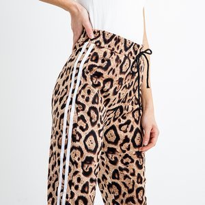 Ladies 'brown panther pants - Clothing