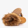 Light brown platform snow boots with fur Hellasi - Footwear