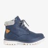 Navy blue boys' insulated boots Tiptop - Footwear