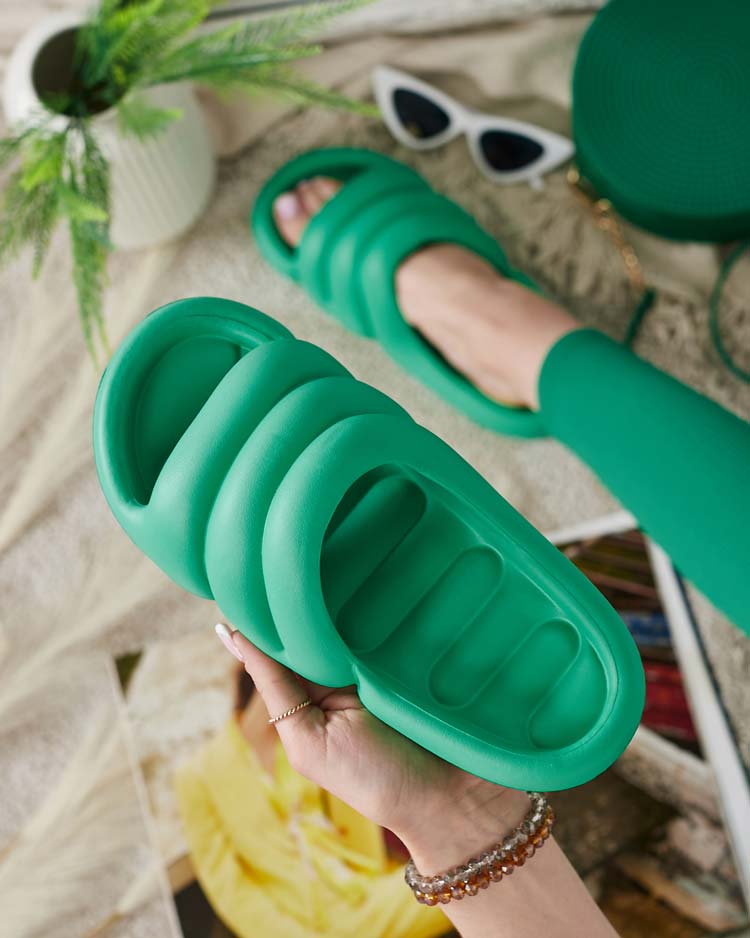 Royalfashion Women's Gammad rubber flip-flops