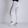 White women's sweatpants with stripes - Clothing