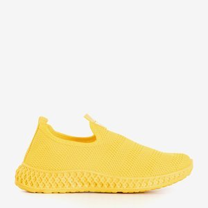 Yellow Nandini slip on trainers - Footwear