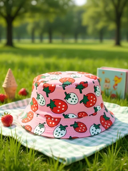 Royalfashion Vaikiška kibiro formos kepurė „Color Splash Bucket“