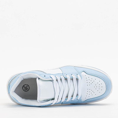 Голубые женские кроссовки Pinocco