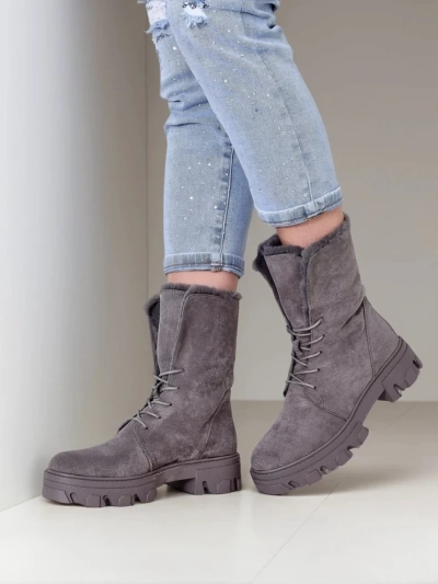 Royalfashion Moteriški raištiniai kulkšnių batai Cavenma