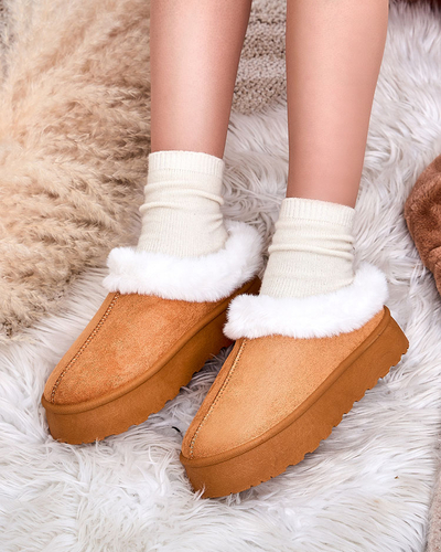 Royalfashion Женские короткие сапоги a'la snow boots Kapfiee