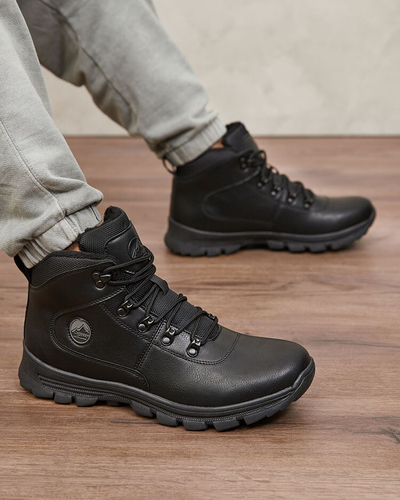 "Royalfashion" Juodos spalvos vyriški "Kopixxa" traperiai