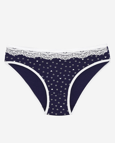 Трусы женские трусики с сердечками