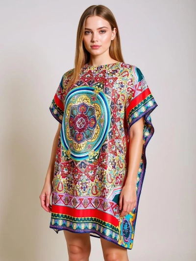 Pareo Ariadne – цветное платье до колен Royalfashion из полиэстера