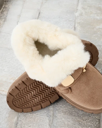 Royalfashion Женские короткие сапоги a'la snow boots Dobis