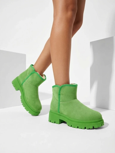 Royalfashion Moteriški trumpi batai a'la sniego batai Hozises