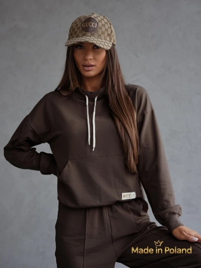 Royalfashion Bawełniany damski komplet casualowy