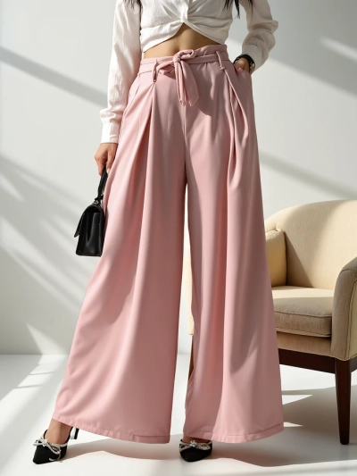 Royalfashion Широкие женские брюки