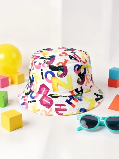 Royalfashion Vaikiška kibiro formos kepurė Color Splash Bucket