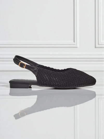 Royalfashion Atviros kulno moteriški sandalai Breeze Woven