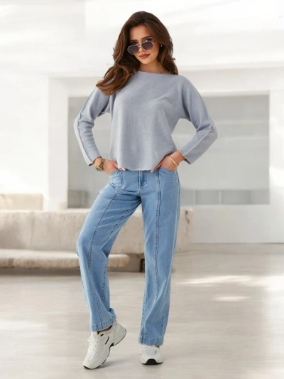 Royalfashion Вискозный тонкий женский свитер
