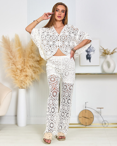 Женский кружевной комплект Royalfashion