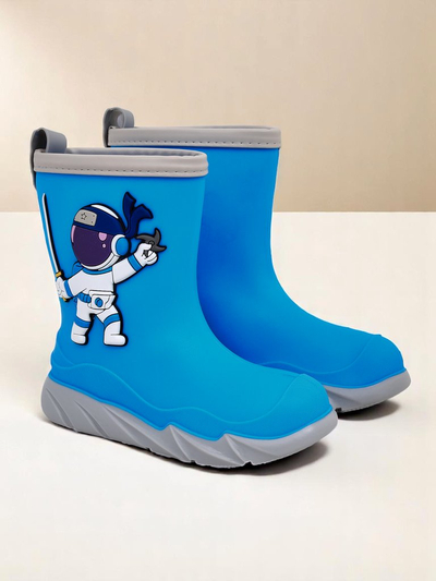Royalfashion vaikų lietaus batai su kosmonautu Cosmos Boy