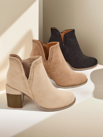 Royalfashion Moteriški kulno aukščioės pėdų batai Vettot