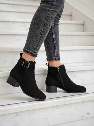 Ботинки Elegante Nero из Экокожи