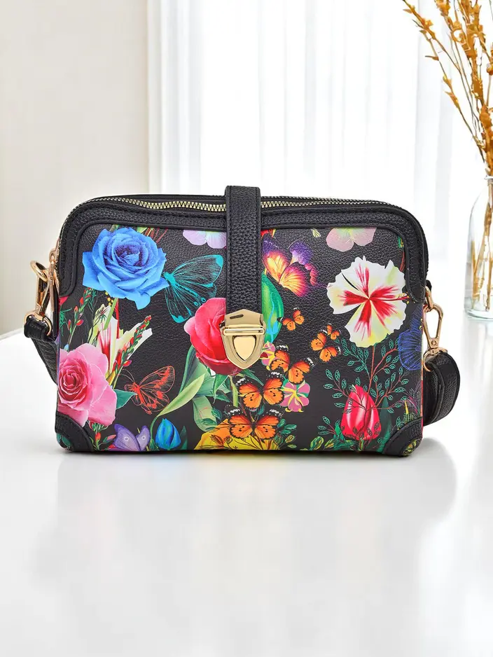 Royalfashion Floral маленькая женская сумка из экокожи