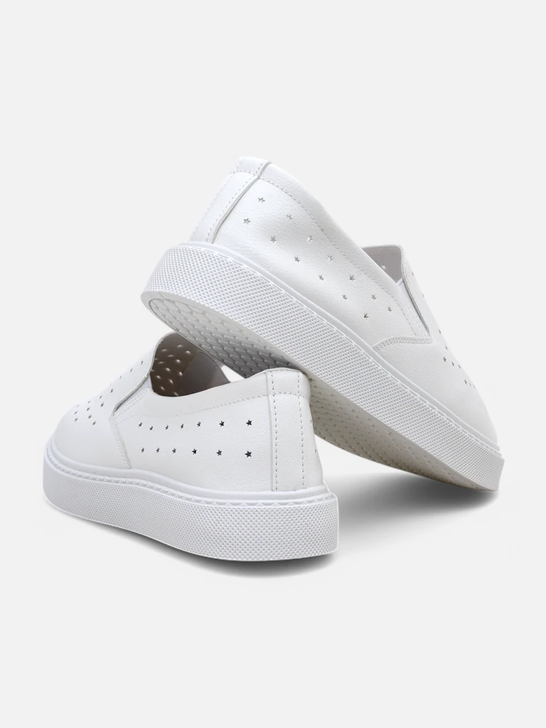 Royalfashion Женские перфорированные туфли без задника Emayla