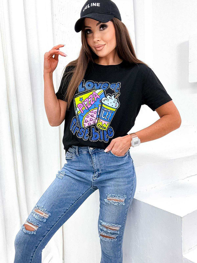 Royalfashion Женская футболка с принтом