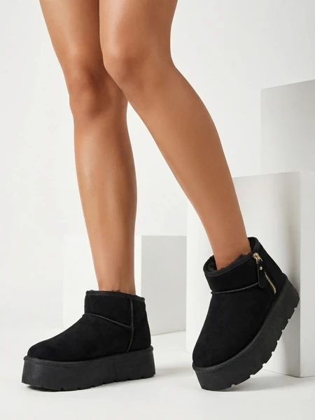 Royalfashion Женские сапоги на платформе a'la Delgadi