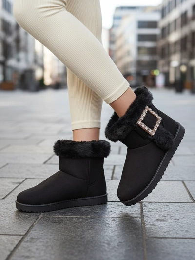 Royalfashion Женские сапоги a'la snow boots с орнаментом Galaes