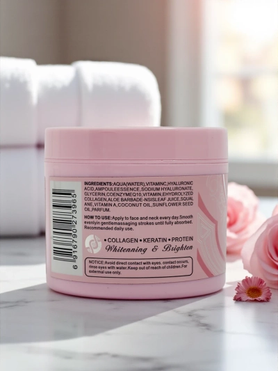 Крем для лица и шеи с эффектом осветления и увлажнения Light Pink