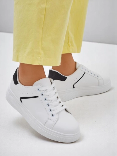 Royalfashion moteriški sportiniai sneakersai ant storų padų Uensi