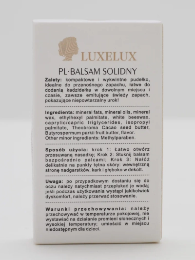 Luxelux Kvepalai balzame 10g