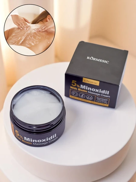 Крем для массажа кожи головы Kormesic с биотином – стимулирует рост волос