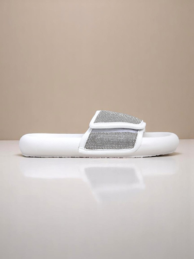 Royalfashion Женские шлепанцы на плоской подошве Sparkle Step