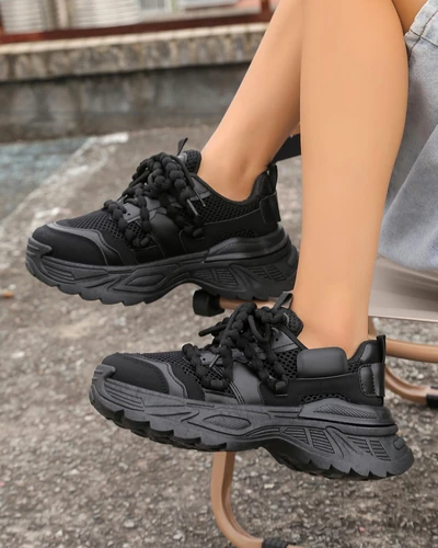 Спортивные кроссовки Royalfashion для женщин на толстой подошве Loness