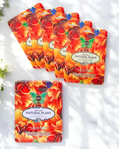 Natūralus augalas - serumo rinkinys su ceramidais ir ramunėlių kauke 6g+36g x 10vnt