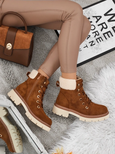 Moteriški aulinukai su kailiuku Tessara