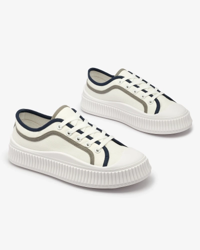 Royalfashion Женские кроссовки Casual белого цвета Lerianna