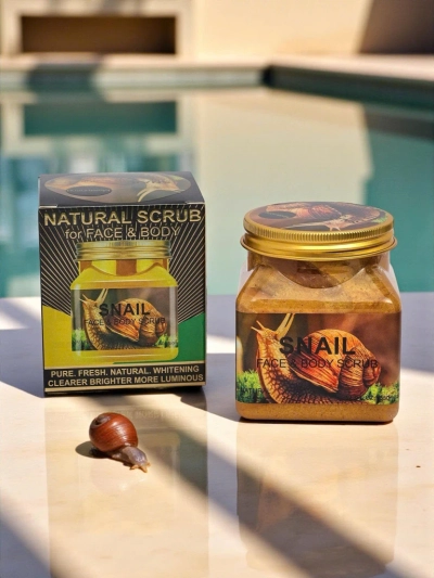 Helios Snail Extract Body & Face Scrub