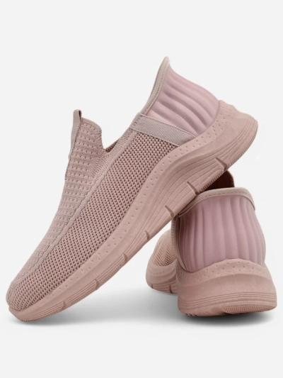 Apollo Rosa Sneakers – Pink Slip-Ons for Ladies