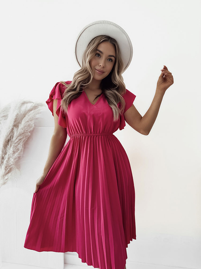 "Royalfashion" Moteriška plisuota midi suknelė