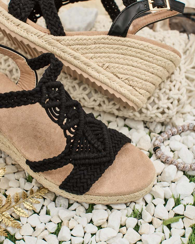 "Royalfashion" moteriški sandalai "Ovia" ant inkaro